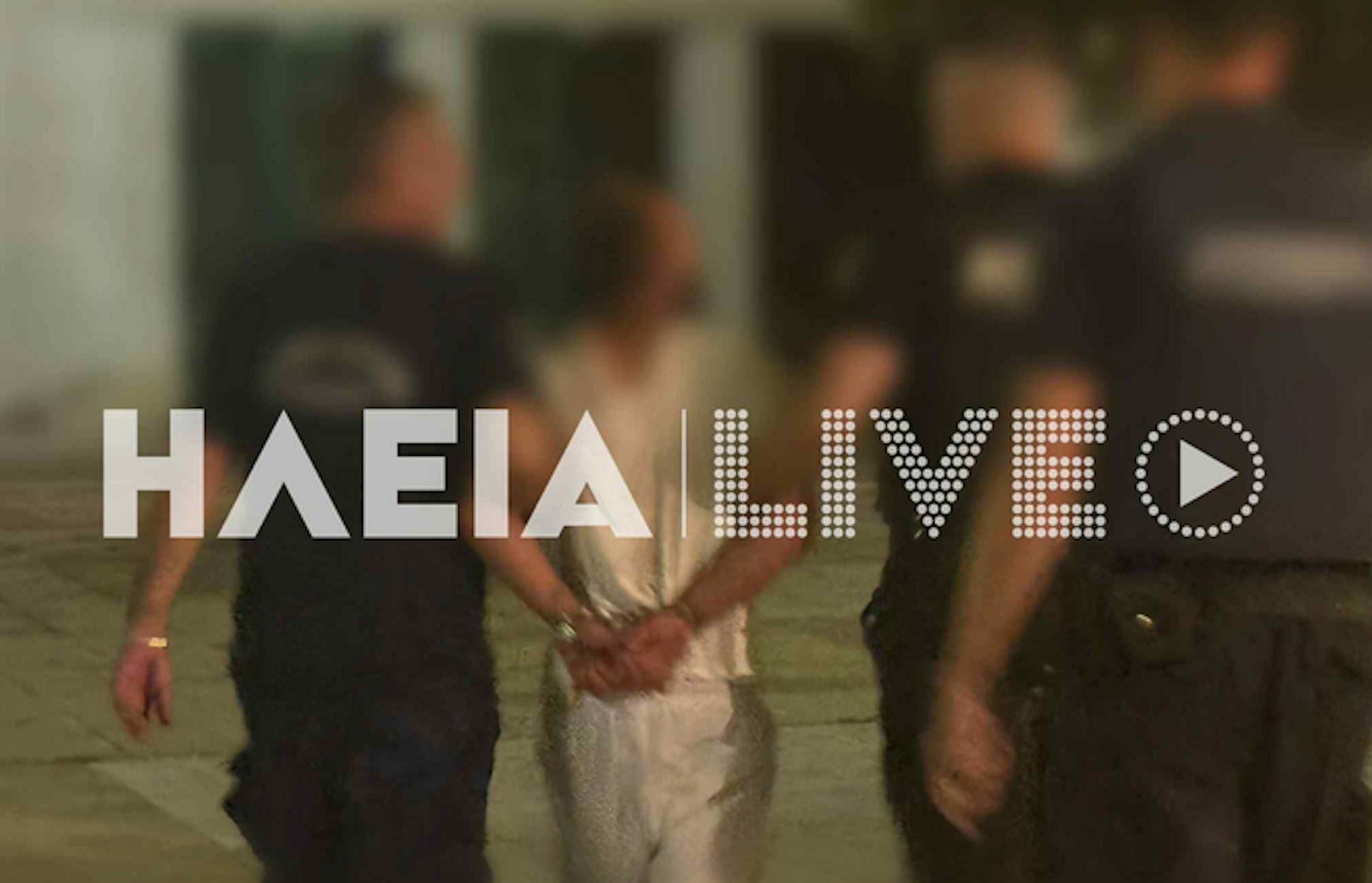 Ο δράστης στα χέρια της αστυνομίας
