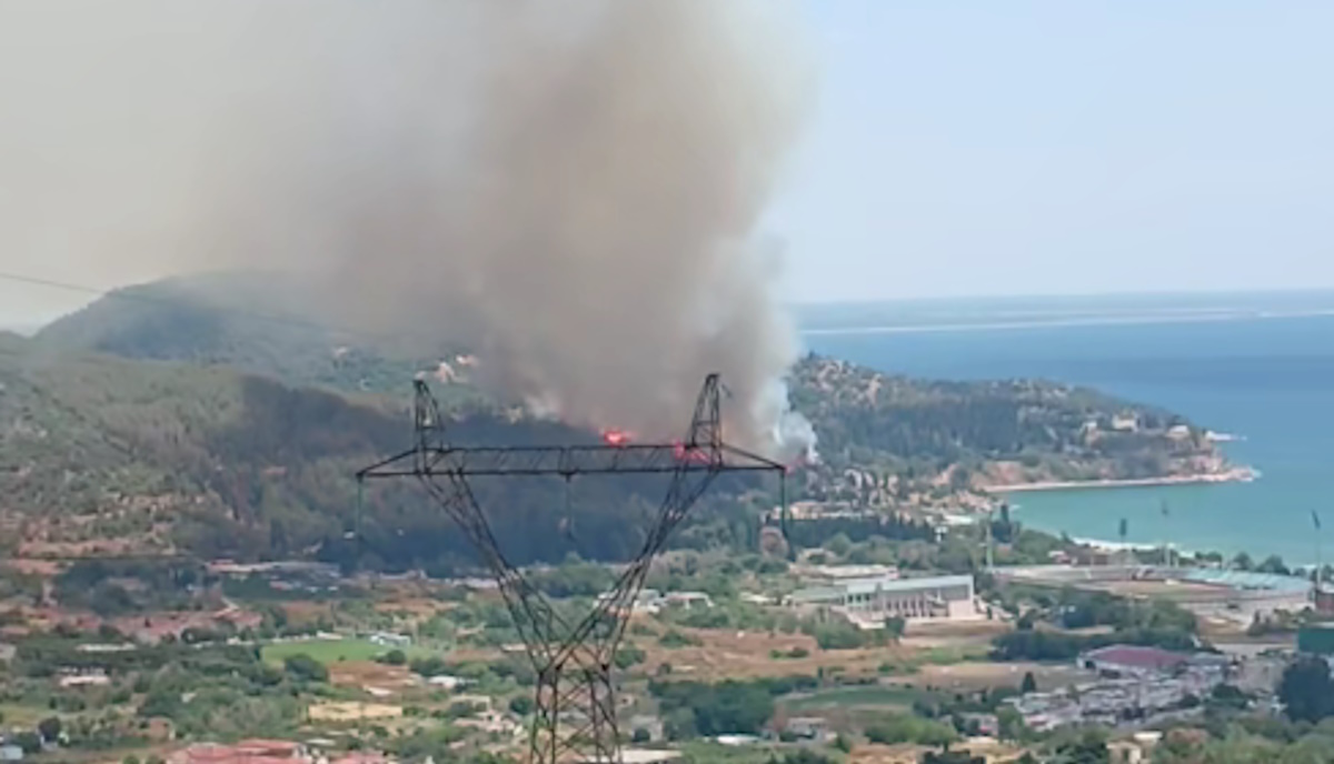 Φωτιά στην Κάβαλα