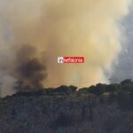 Φωτιά στο Αργοστόλι Κεφαλονιάς σε υπαίθρια χωματερή: Ήχησε μήνυμα του 112 – «Κλείστε πόρτες και παράθυρα»