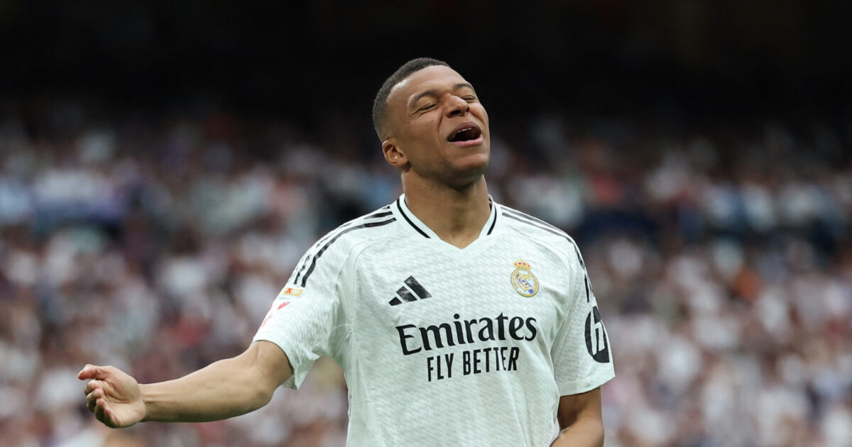 Real Madrid’s Kilian Ebabe was hospitalized with acute gastroenteritis