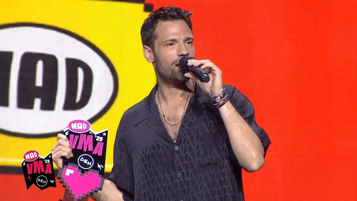 Ο Κωνσταντίνος Αργυρός στα Mad Video Music Awards 2025