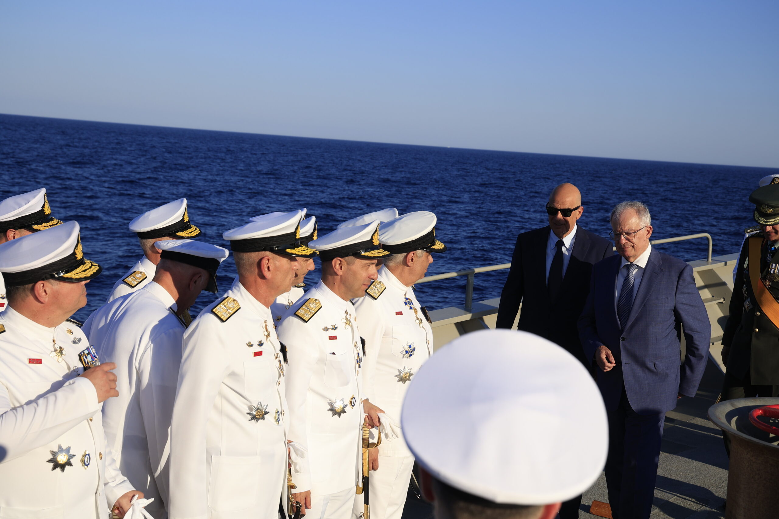 Επιθεώρηση του Στόλου από τον Πρόεδρο της Δημοκρατίας, Κωνσταντίνο Τασούλα