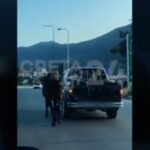 Το εξοργιστικό συμβάν καταγράφηκε σε κάμερα