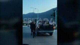 Το εξοργιστικό συμβάν καταγράφηκε σε κάμερα