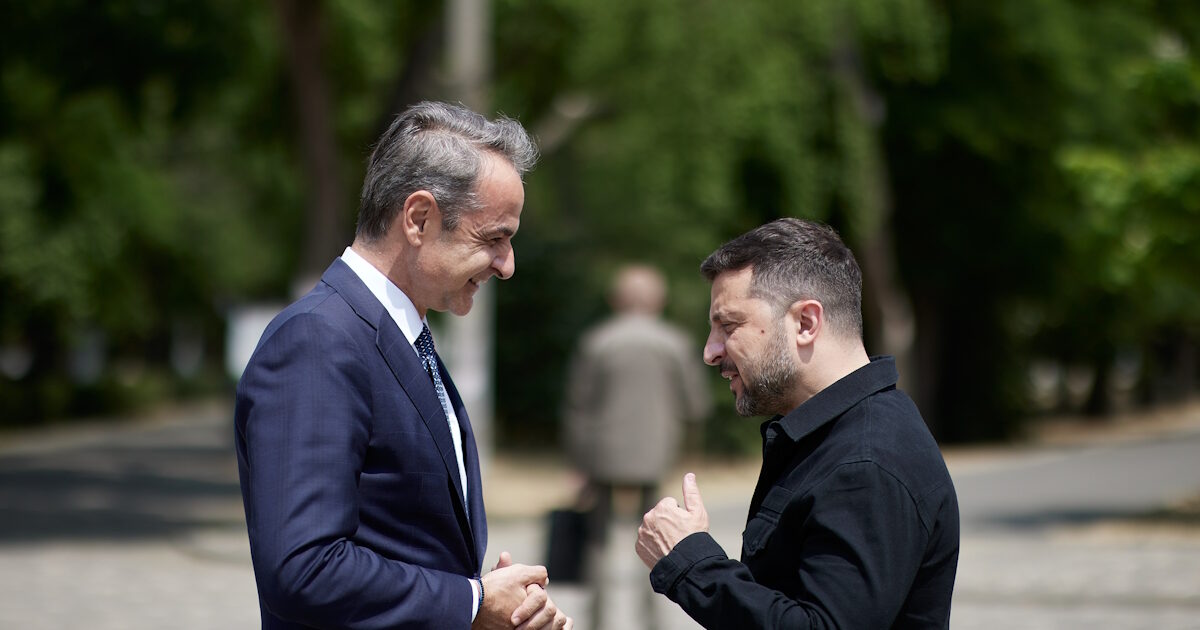 Κυριάκος Μητσοτάκης: «Η Οδησσός, σύμβολο αντίστασης του ουκρανικού λαού» – Η συνάντηση με τον Ζελένσκι