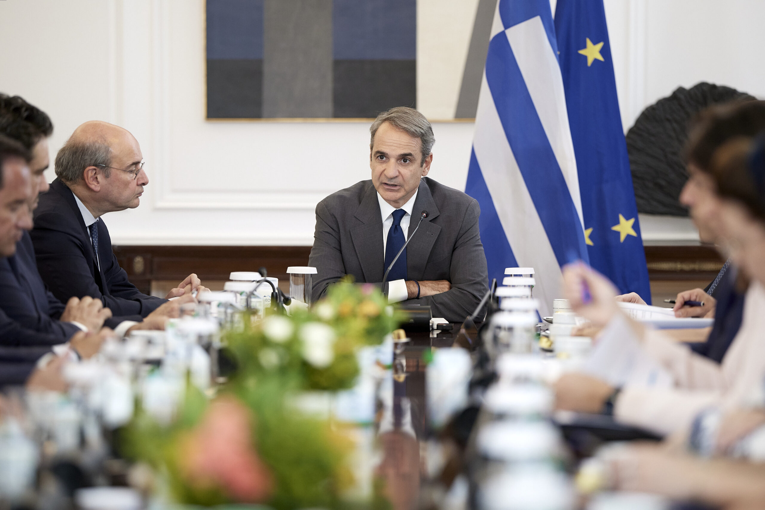 Το Υπουργικό Συμβούλιο υπό τον Πρωθυπουργό, Κυριάκο Μητσοτάκη