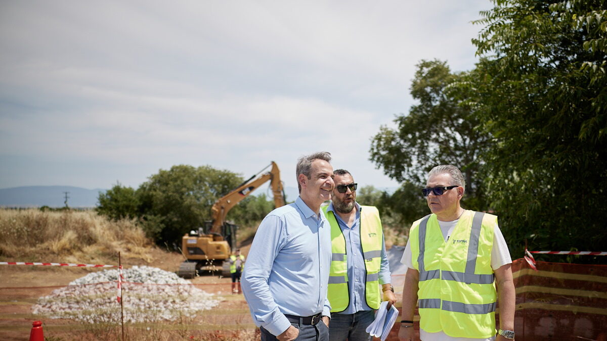 Περιοδεία του Κυριάκου Μητσοτάκη στη Μαγνησία