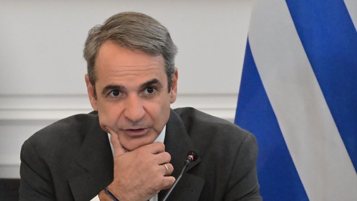 Ο Κυριάκος Μητσοτάκης στο υπουργικό συμβούλιο