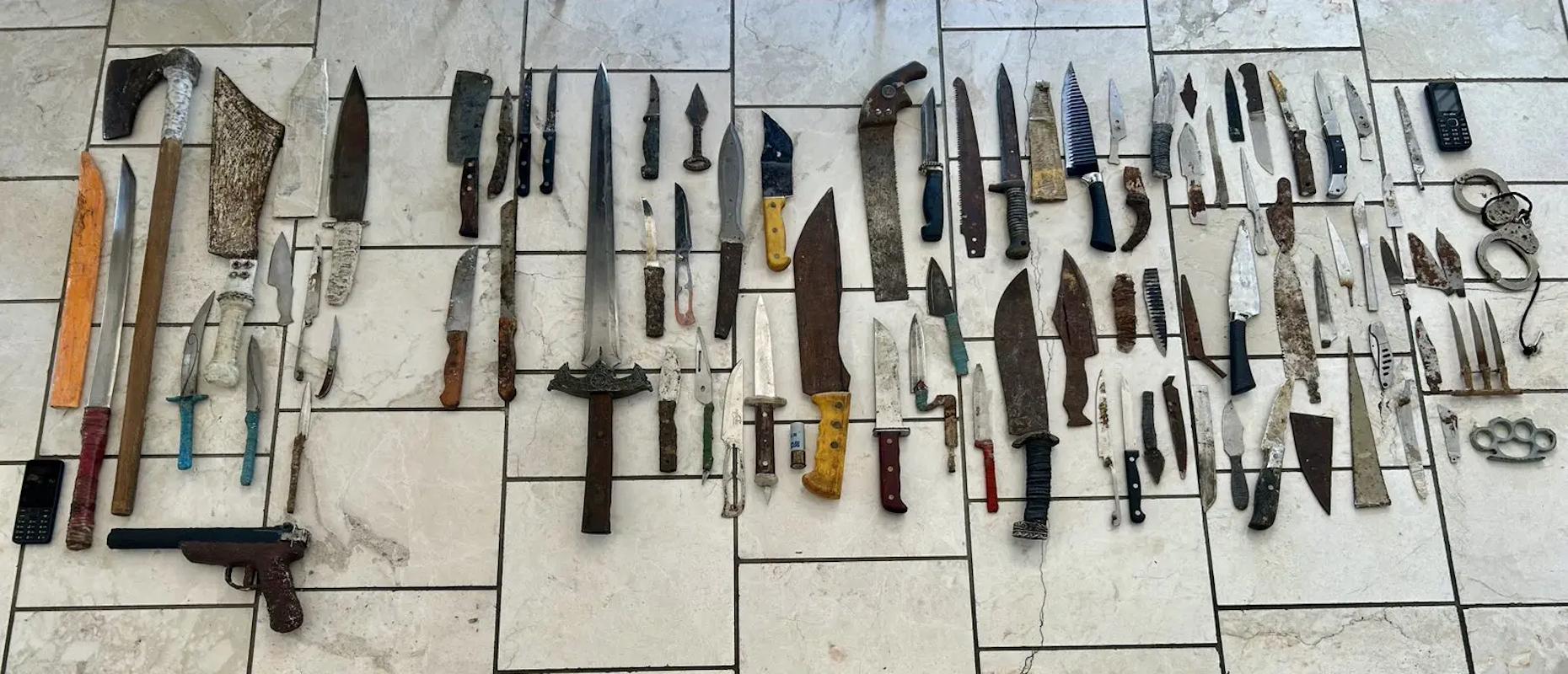 Κατασχεθέντα από την αστυνομία στη Λαμία