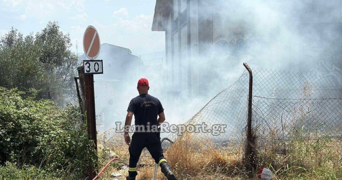 Lamia: Fire in abandoned warehouses – tobacco reached the city center