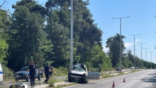 Τροχαίο με μια νεκρή στη Λάρισα