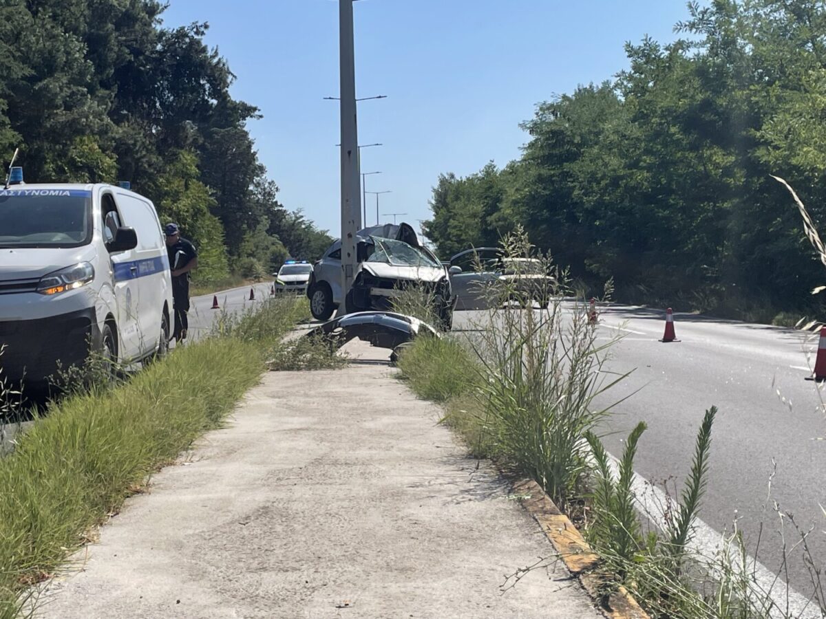 Τροχαίο στη Λάρισα