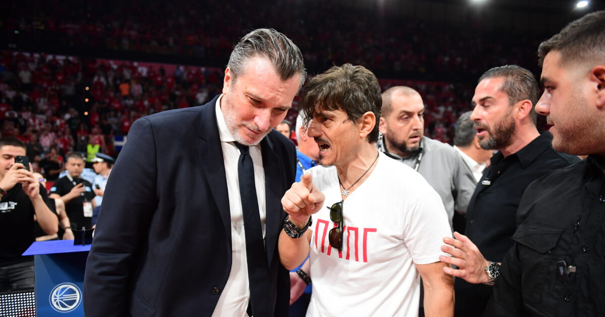 Marinakis for the Panathinaikos – Olympiacos finals: “We will not tolerate children”