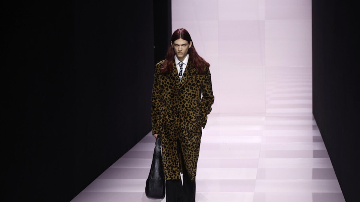 Eικόνα από επίδειξη μόδας της Louis Vuitton