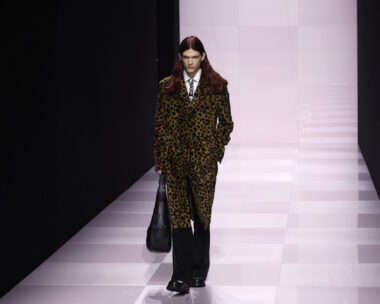 Eικόνα από επίδειξη μόδας της Louis Vuitton