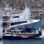 Η στιγμή που το ελικόπτερο βυθίζεται στη θάλασσα της Βουλιαγμένης