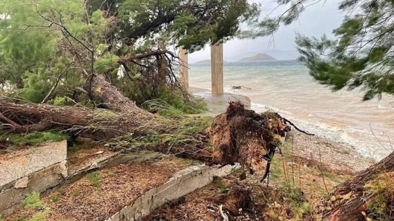 Κακοκαιρία στα Μέγαρα