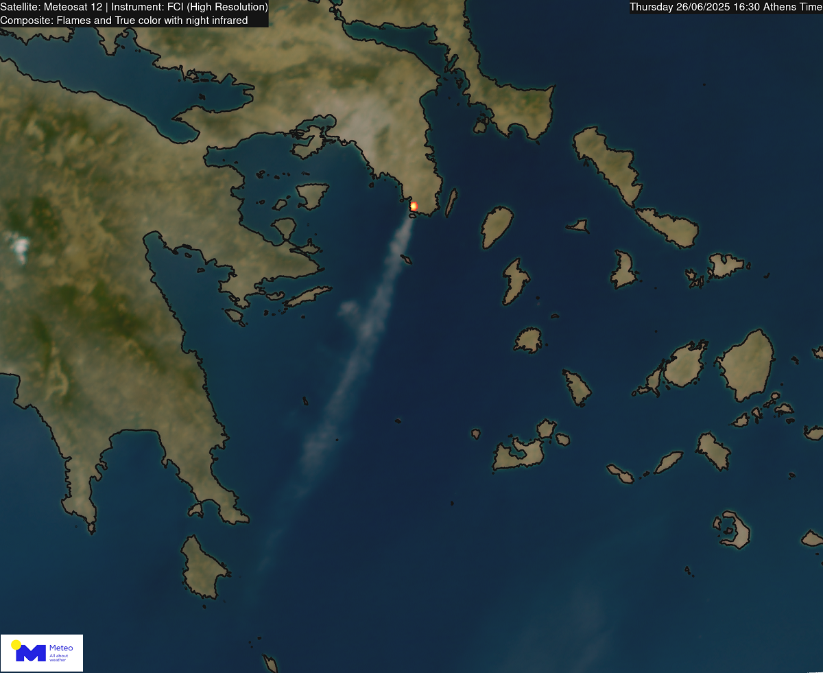 Χάρτης του METEO