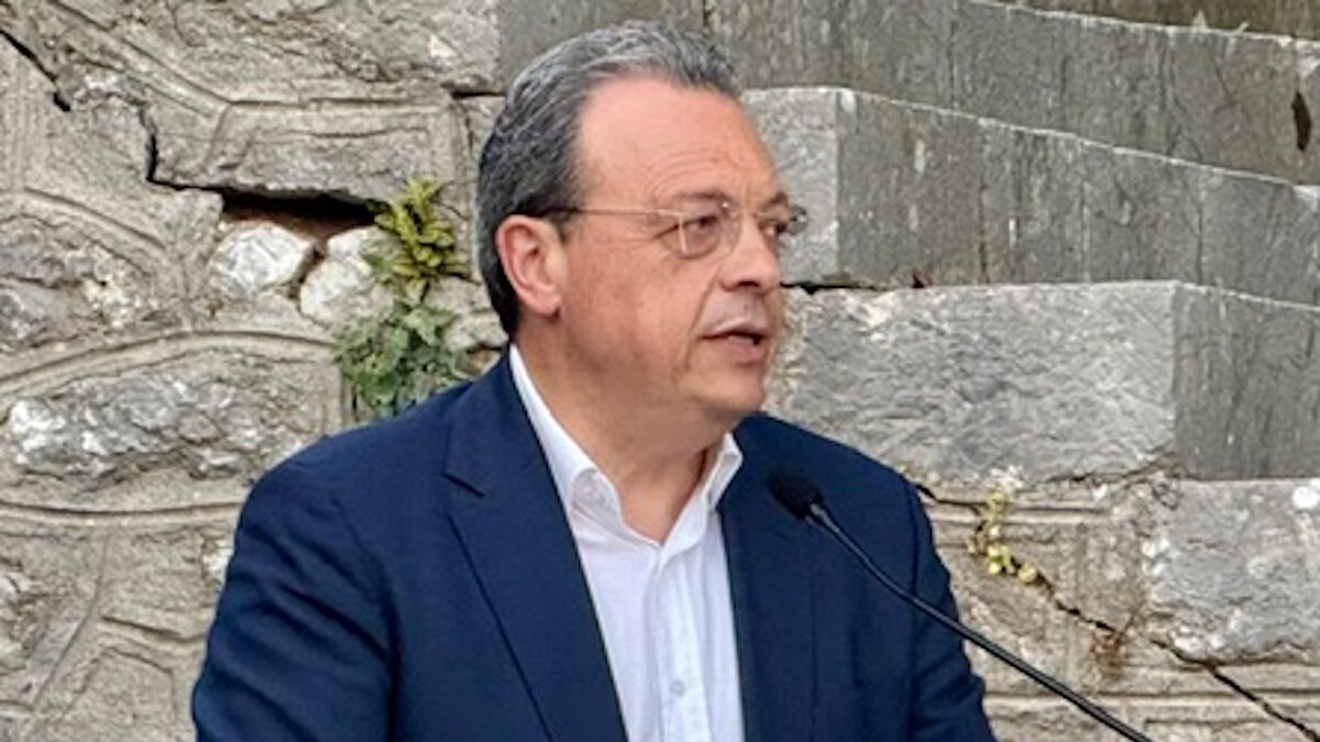 Ο Πρόεδρος του ΣΥΡΙΖΑ, Σωκράτης Φάμελλος στην εκδήλωση για τον αείμνηστο Μίκη Θεοδωράκη στη Ζάτουνα Αρκαδίας