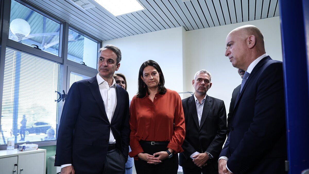 Κυριάκος Μητσοτάκης και Νίκη Κεραμέως