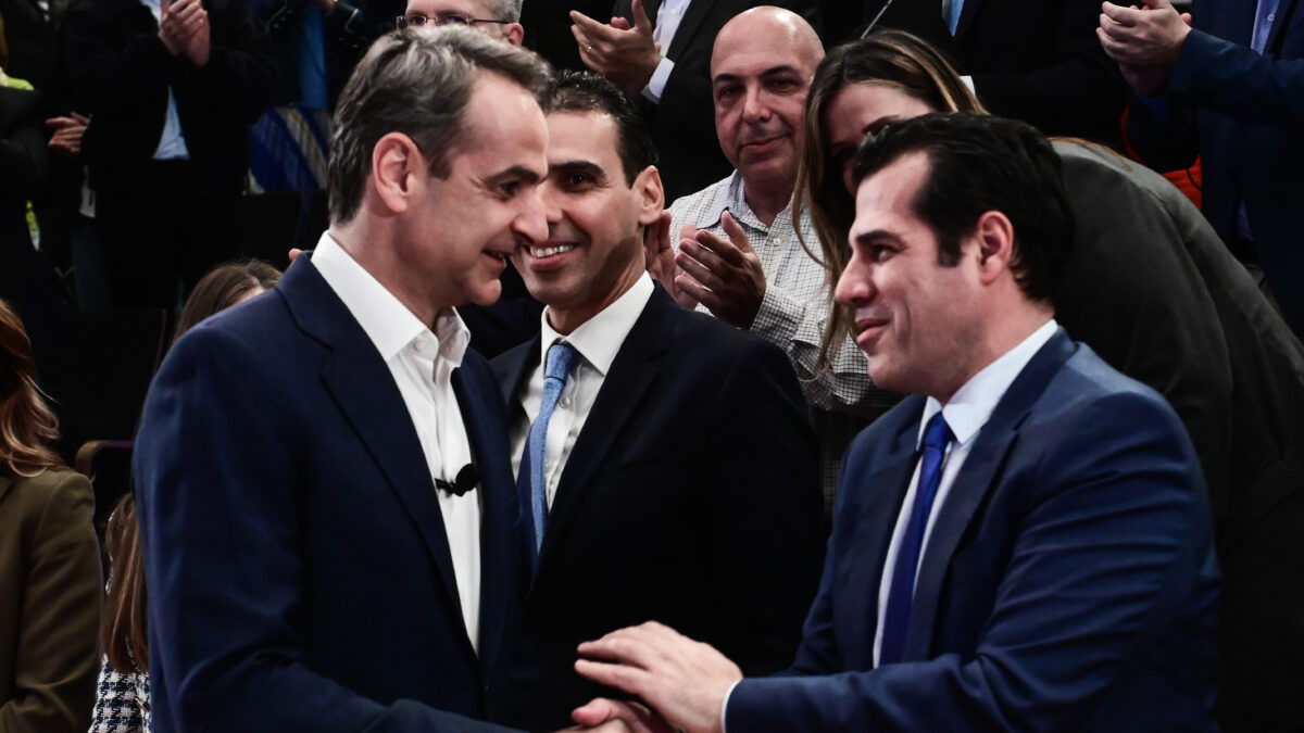Κυριάκος Μητσοτάκης και Θάνος Πλεύρης