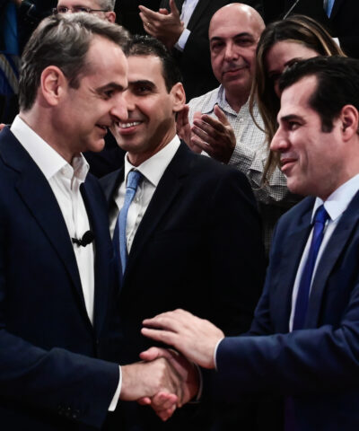 Κυριάκος Μητσοτάκης και Θάνος Πλεύρης