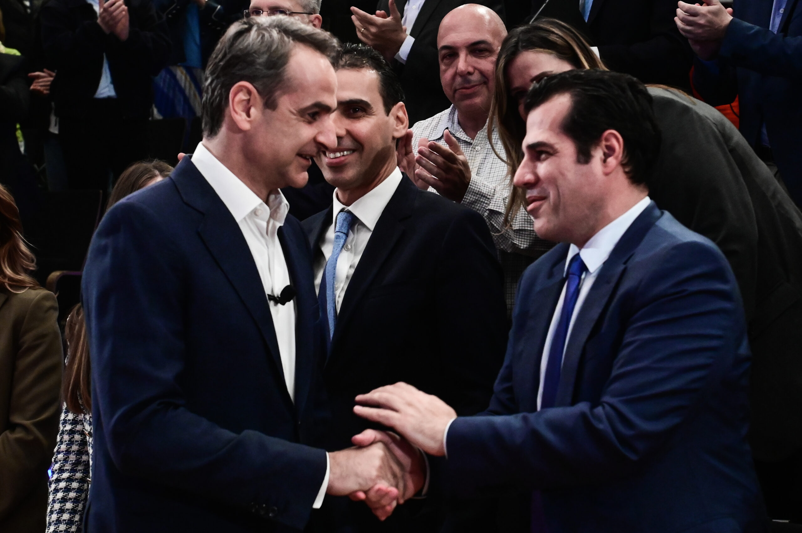Κυριάκος Μητσοτάκης και Θάνος Πλεύρης