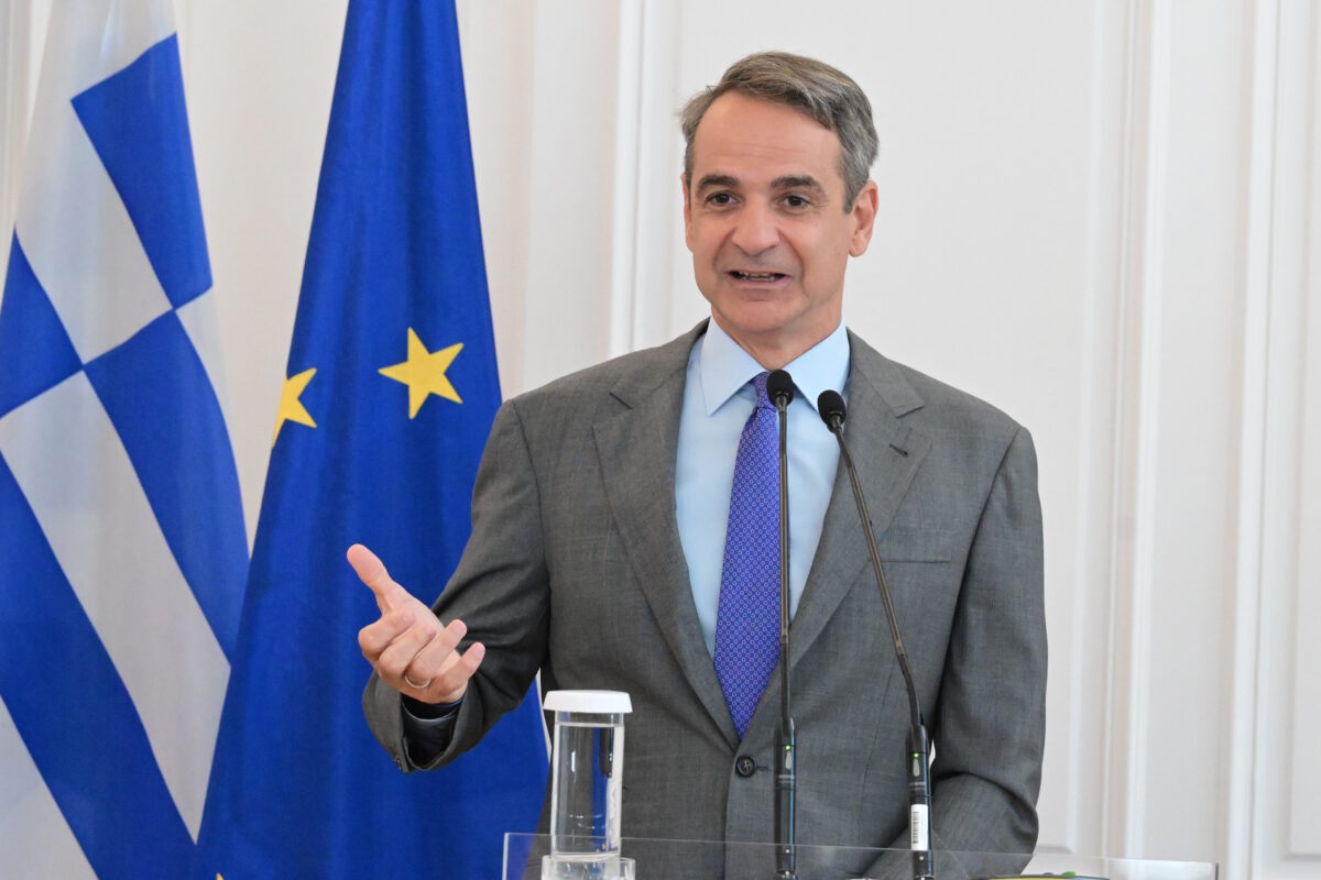 Ο Κυριάκος Μητσοτάκης