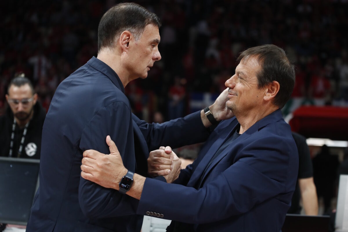 Γιώργος Μπαρτζώκας και Εργκίν Αταμάν (ΦΩΤΟ ΣΤΕΛΙΟΣ ΣΤΕΦΑΝΟΥ