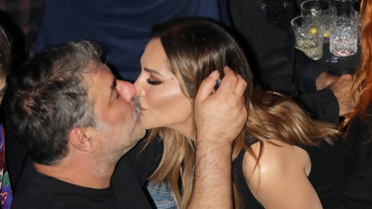 Βασίλης Μπισμπίκης και Δέσποινα Βανδή