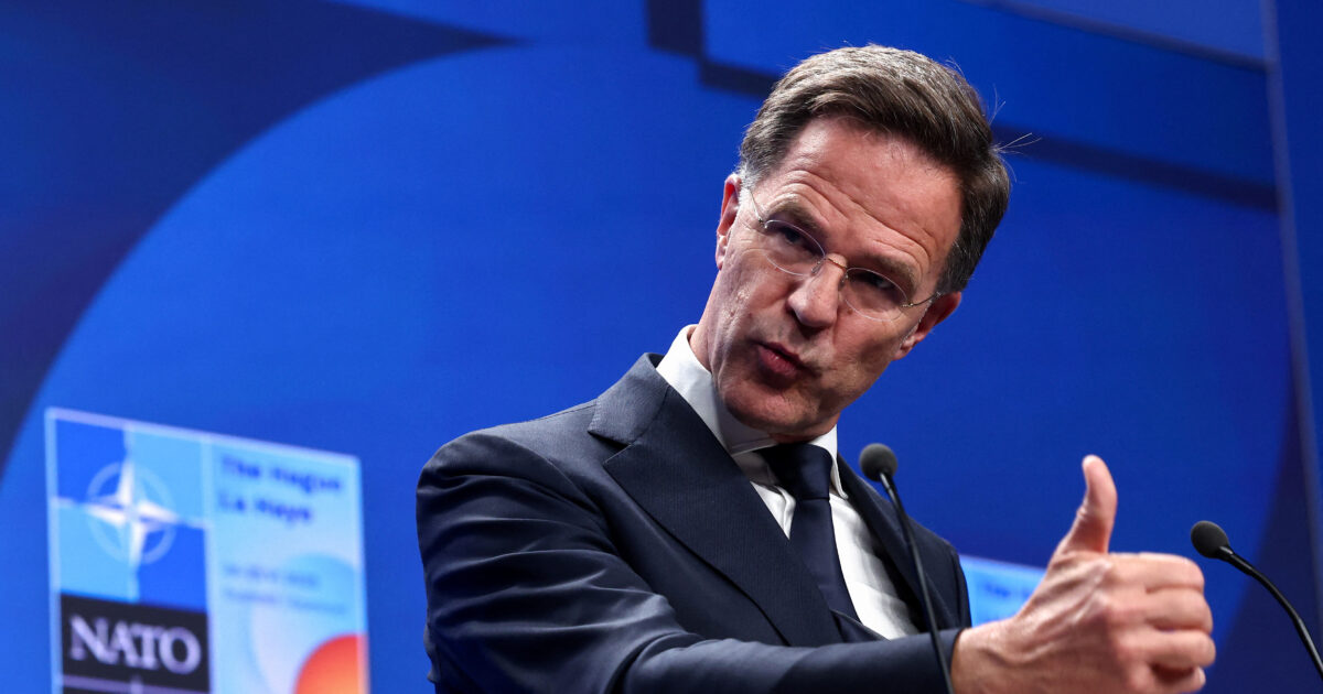 Rutte: ‘Jump forward’ for NATO with 5% of GDP spending on defense states