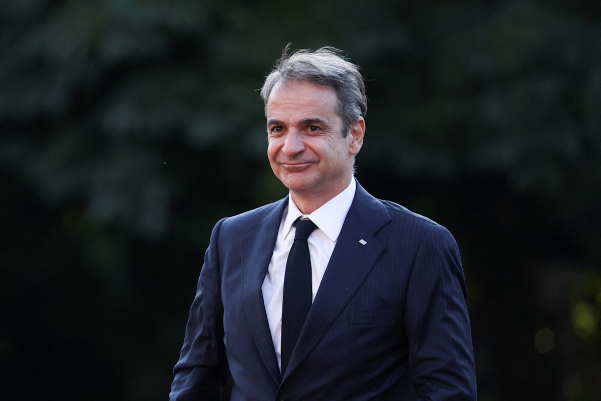 Ο Έλληνας Πρωθυπουργός Κυριάκος Μητσοτάκης