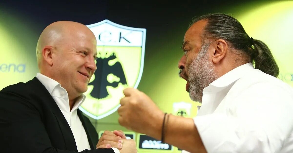 Iliopoulos – Nikolic: The passionate speech of AEK’s strong man in the Serbian coach