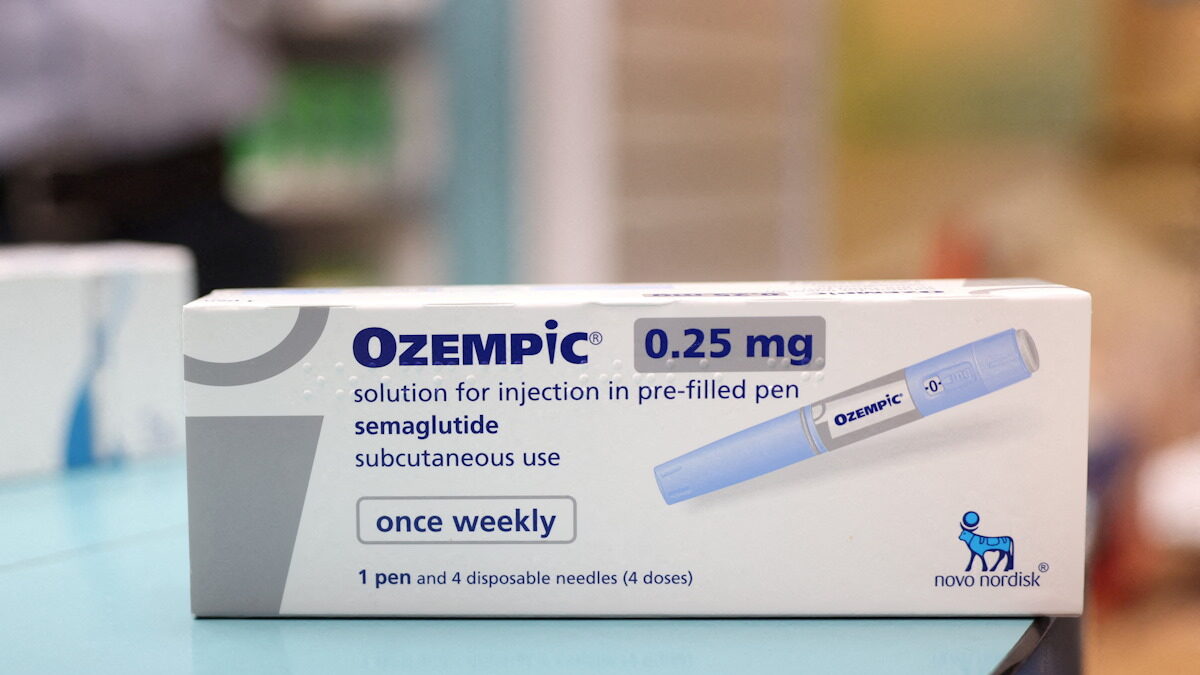 Ένα κουτί Ozempic
