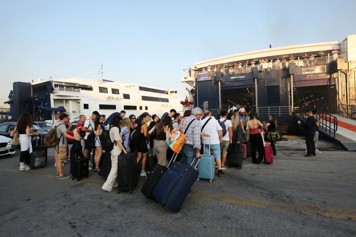 Έξοδος εκδρομέων Αγίου Πνεύματος