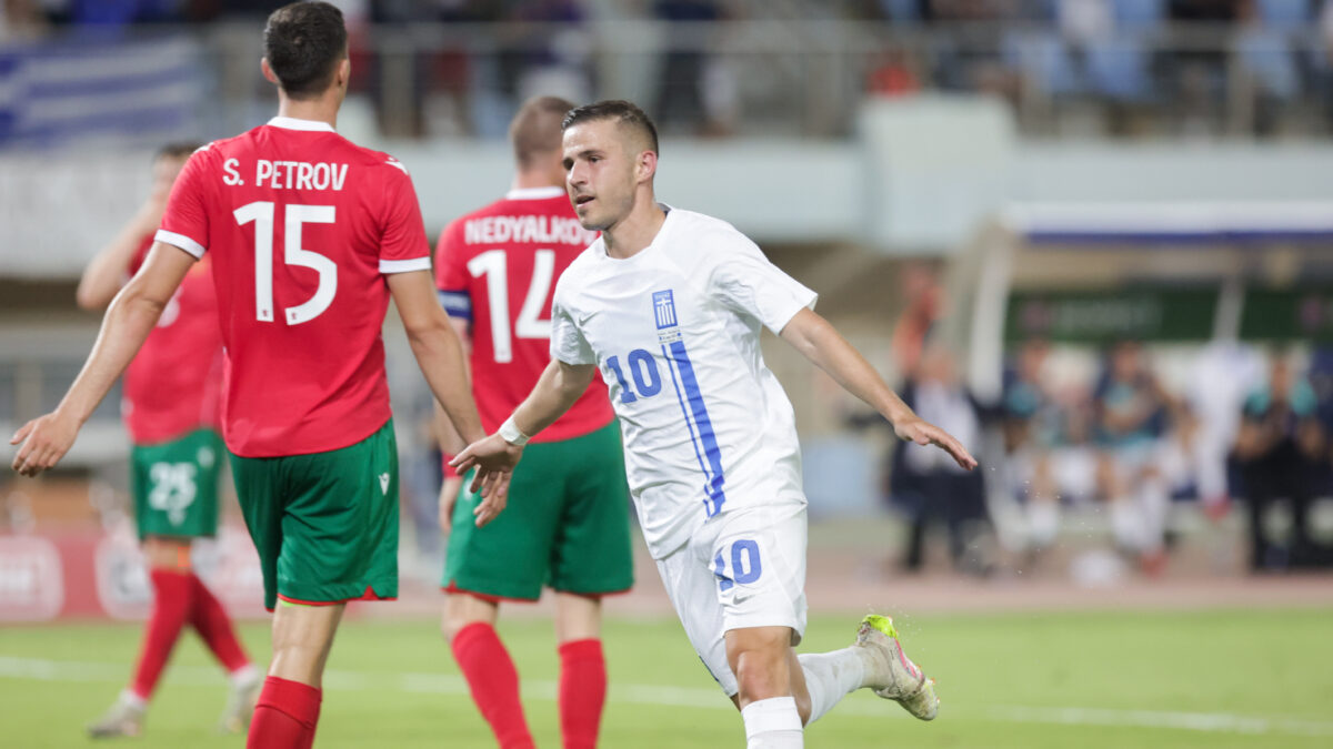 Ο Δημήτρης Πέλκας κόντρα στη Βουλγαρία