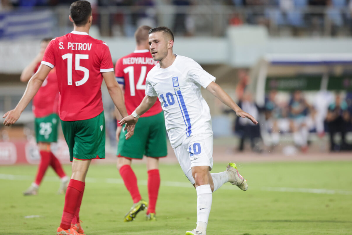 Ο Δημήτρης Πέλκας κόντρα στη Βουλγαρία