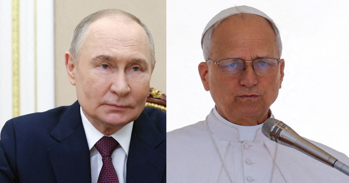 Putin contacted Pope Leo by phone – “Ukraine seeks to escalate hostilities,” says the Russian president
