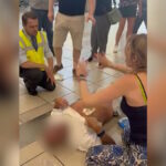 Οι πρώτες βοήθειες στον 65χρονο που έπαθε ανακοπή στο αεροδρόμιο Ρόδου