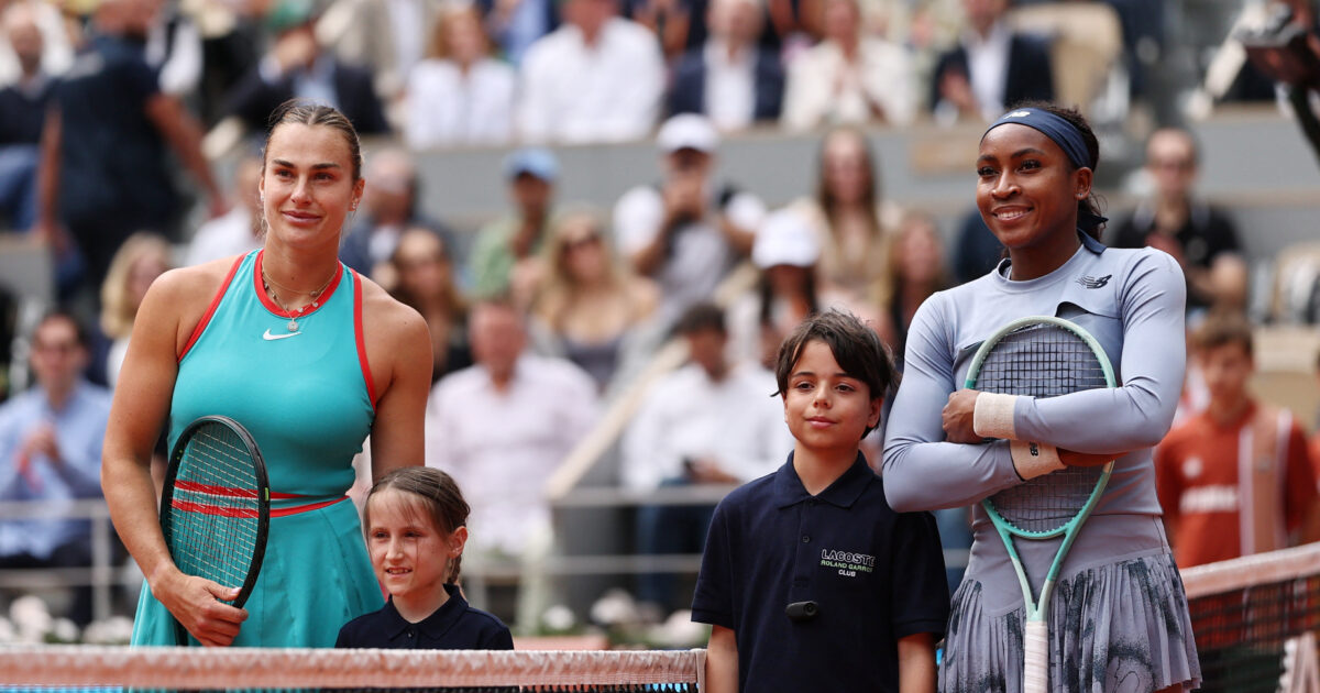 Αρίνα Σαμπαλένκα – Κόκο Γκοφ live ο τελικός του Roland Garros