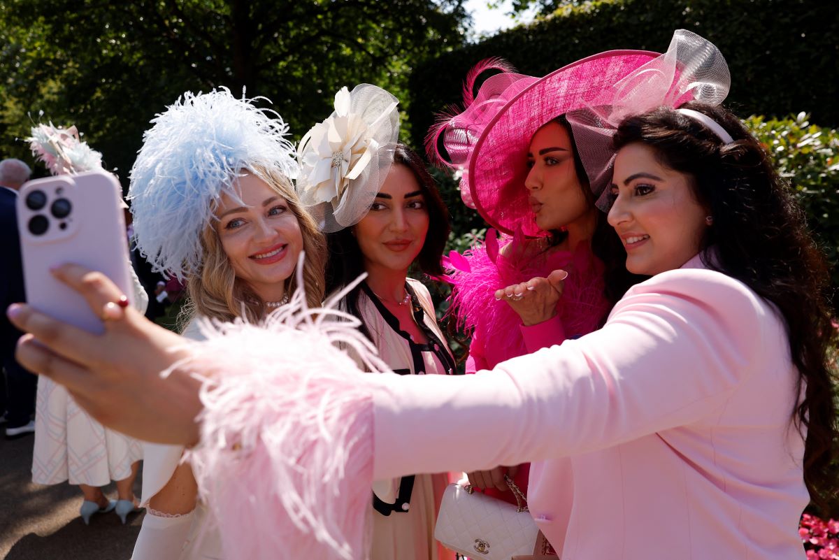 Selfie στις ιπποδρομίες Ascot