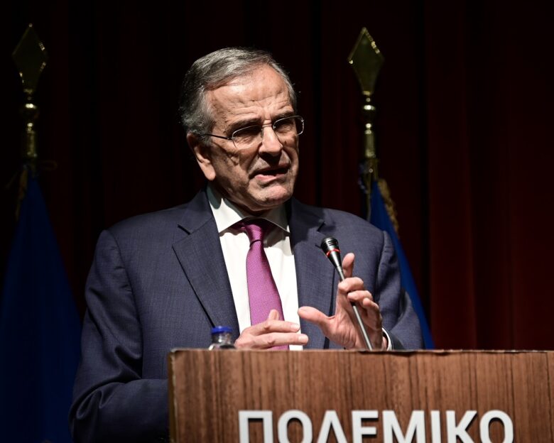 Αντώνης Σαμαράς για ελληνοτουρκικά: «Δεν είναι ήρεμα νερά είναι τρικυμία εν κρανίω»