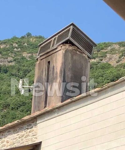 Μία κατεστραμμένη καμινάδα