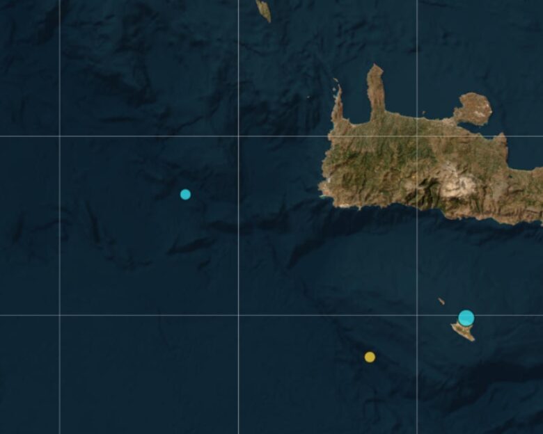Σεισμός 3,5 Ρίχτερ ανοιχτά της Κρήτης: Στα 5 χιλιόμετρα το εστιακό βάθος