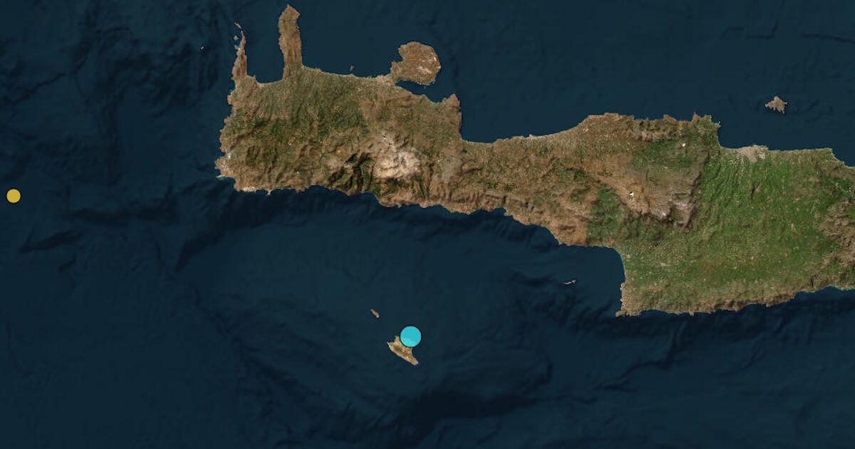 Σεισμός 4,2 Ρίχτερ στη Γαύδο – 9,1 χιλιόμετρα το εστιακό βάθος