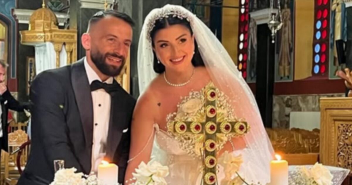 Manolis Siopis of Panathinaikos married