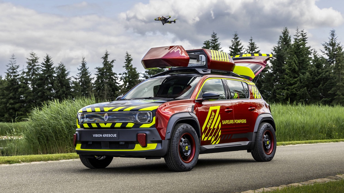 RENAULT 4 E-TECH ELECTRIC vision 4rescue