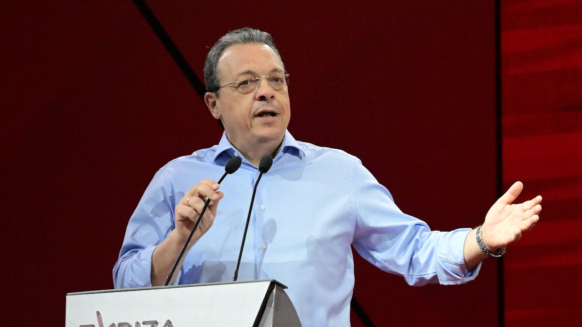 O πρόεδρος του ΣΥΡΙΖΑ Σωκράτης Φάμελλος