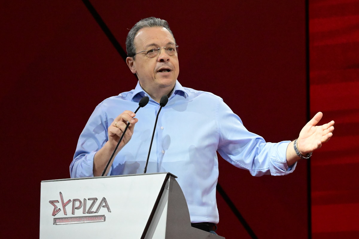 O πρόεδρος του ΣΥΡΙΖΑ Σωκράτης Φάμελλος