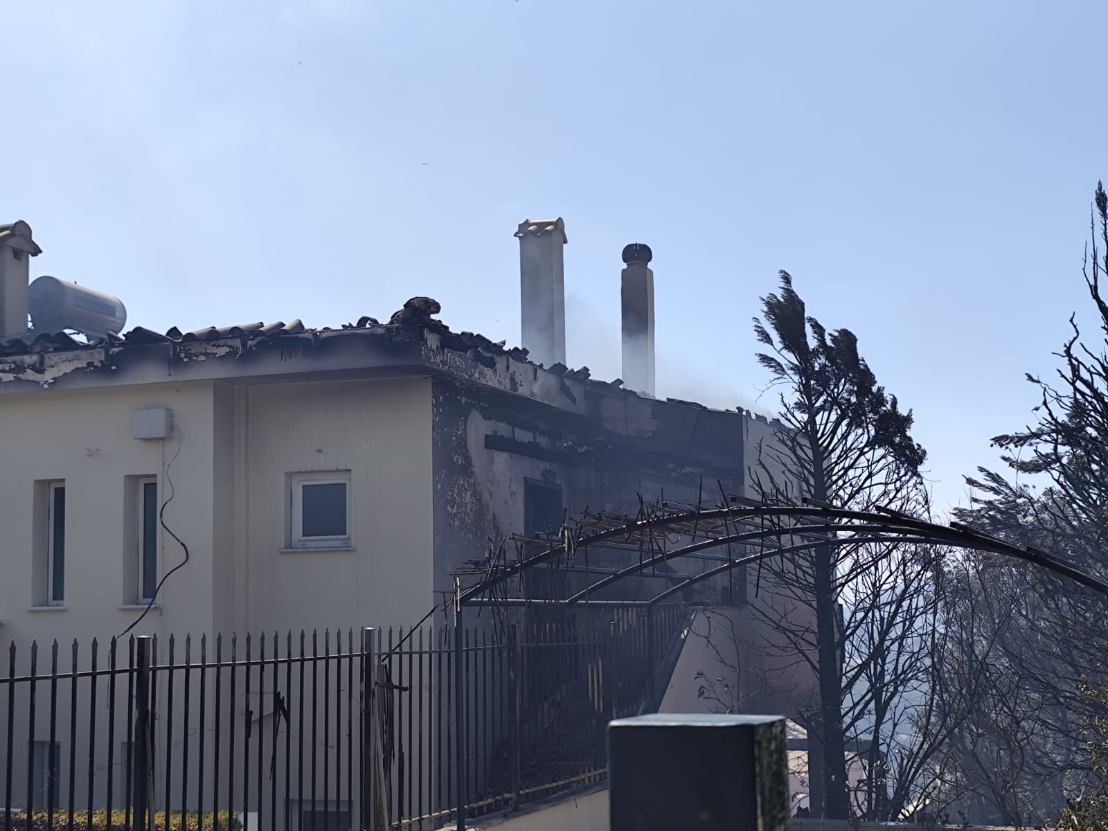 Φωτιά στην Παλαιά Φώκαια – Καίγονται σπίτια – Μηνύματα από το 112 για εκκένωση οικισμών – Σε ετοιμότητα το Λιμενικό – Ζωντανή εικόνα